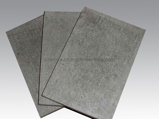 Material resistente al calor Tabla decorativa de paredes de fibra de cemento para decoración exterior