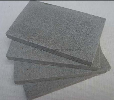 Material resistente al calor Tabla decorativa de paredes de fibra de cemento para decoración exterior