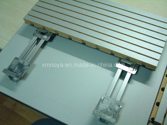 Absorción de sonido Tablero y panel de techo de madera con paneles acústicos de borde cuadrado
