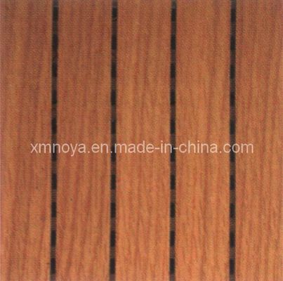 Panel acústico de madera Mejor tablero acústico decorativo de pared para material de construcción