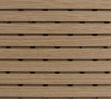 Panel de madera acústica para decoración de paredes en el baño/cocina y grado de ignifugidad B1