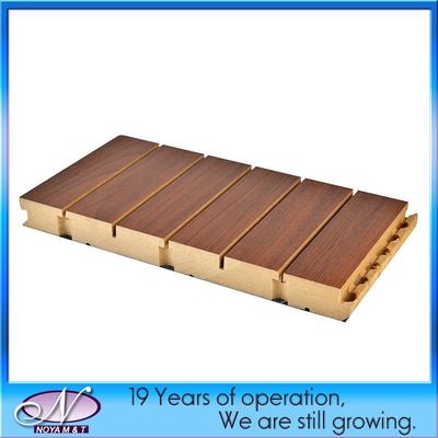 600*600 Reemplazar Servicio postventa OEM Panel de pared de madera acústica para material de decoración