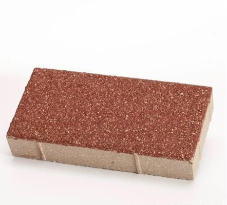 Estilo antiguo Permeable al agua Arcillas cerámicas de hormigón ladrillo de pavimento en gris negro y rojo