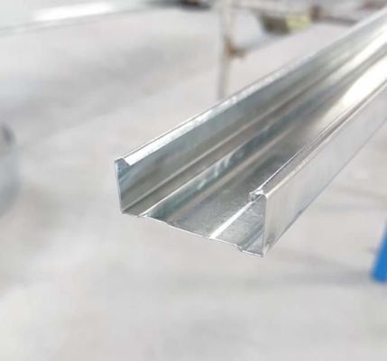 Edificio Noya Acero galvanizado 01 para el techo Pared de pista de canal de perno ancho 100 mm