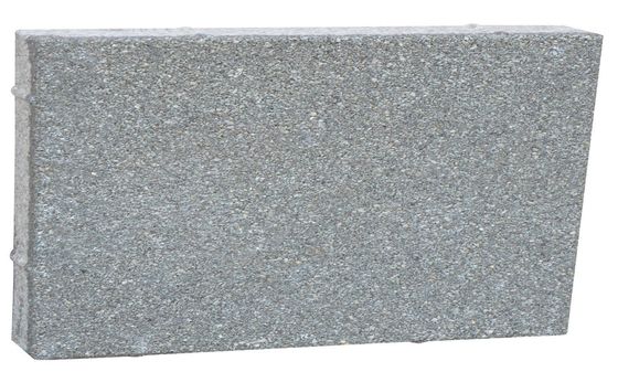 Bloques de piedra de la forma de la losa ladrillo permeable al agua para el camino de entrada y el camino rojo/amarillo en el diseño