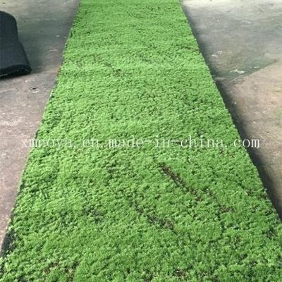 Plantas artificiales de hierba verde personalizadas de plástico para decoración interior y decoración del hogar