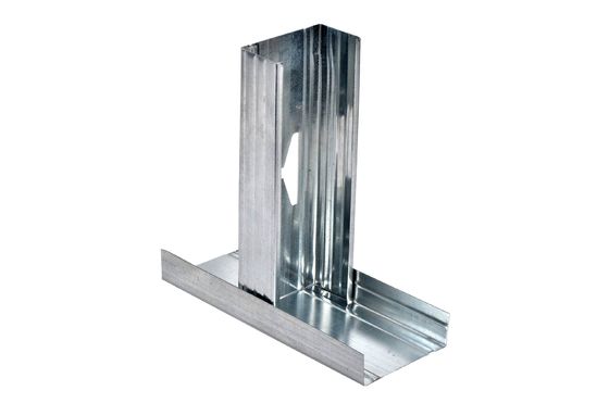 Canal U de metal de acero inoxidable de longitud personalizada para techo perforado