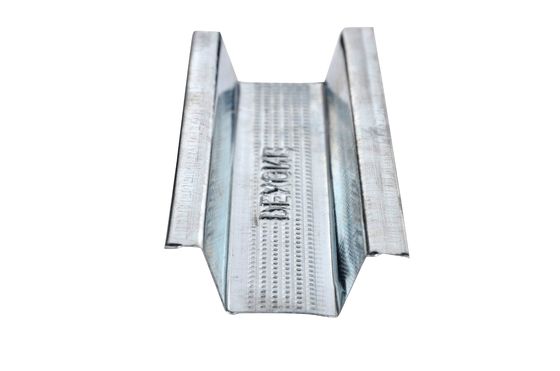 Canal U de metal de acero inoxidable de longitud personalizada para techo perforado