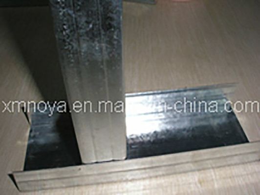 52 mm/72 mm/75 mm/100 mm/148 mm Edificio de oficinas de acero ligero canal U para la partición de pared