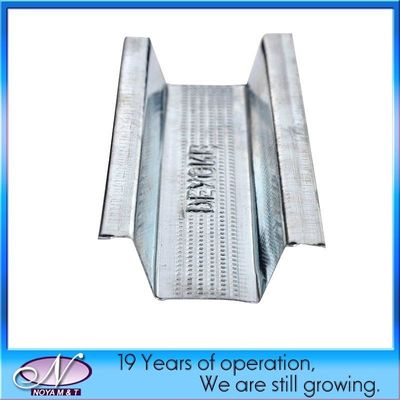 Profile de acero galvanizado de canal principal con altura de 25mm/29mm/32mm/40mm y diseño tipo U