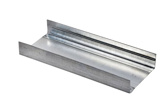 Profile de acero galvanizado de canal principal con altura de 25mm/29mm/32mm/40mm y diseño tipo U
