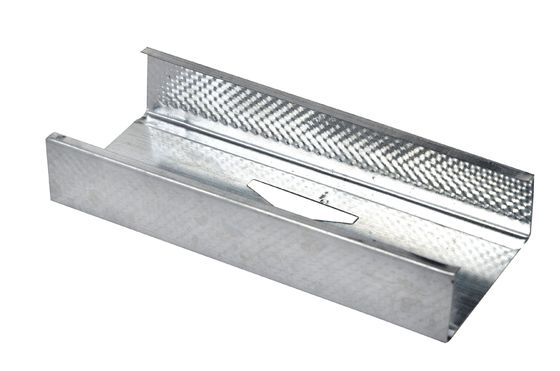 Profile de acero galvanizado de canal principal con altura de 25mm/29mm/32mm/40mm y diseño tipo U
