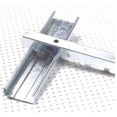 Profile de acero galvanizado de canal principal con altura de 25mm/29mm/32mm/40mm y diseño tipo U