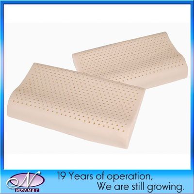 48*28*7/9cm Tejido Talalay Latex almohada de onda para el sueño suave y de apoyo