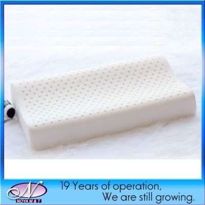48*28*7/9cm Tejido Talalay Latex almohada de onda para el sueño suave y de apoyo