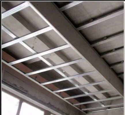 3000 mm longitud estándar tipo L galvanizado perfiles de pared seca de acero metálico C canal de techo