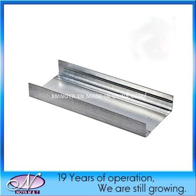 Profile de metal de acero galvanizado de tipo L para techos colgantes a prueba de fuego