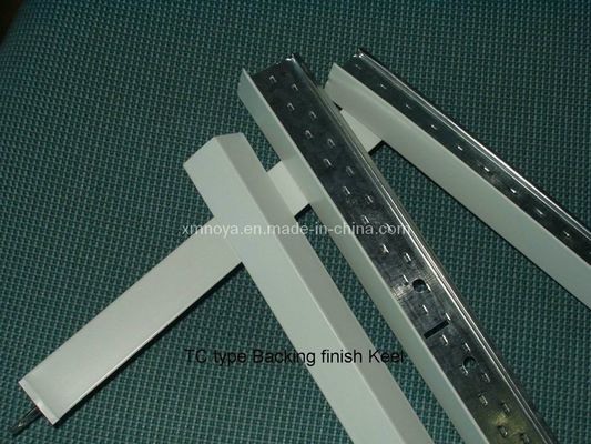 T-Bar para el sistema de suspensión / estructura de broche de espesor 0,40 a 1,0 mm D50 personalizable