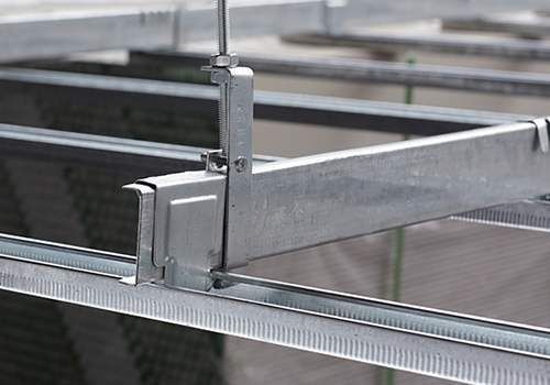 Ángulo de pared 24*24*3000 y tee principal 32/38*24*3600 para el techo de suspensión T-Grid Tee Bar