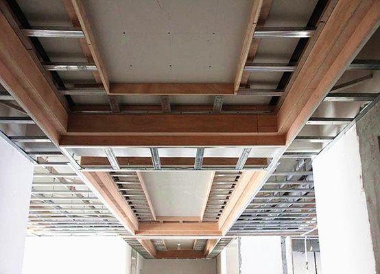 Materiales de suspensión de techo de barra en T ligeros para techos estructurales 38/32*24*3600mm