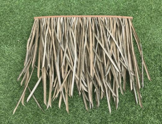 Superficies planas naturales de diseño curvado ecológico para techos de paja
