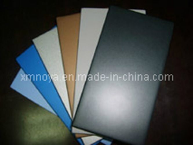 Diseño de paredes naturales Noya Panel UV 04 Panel de MDF UV de color sólido para decoración de interiores