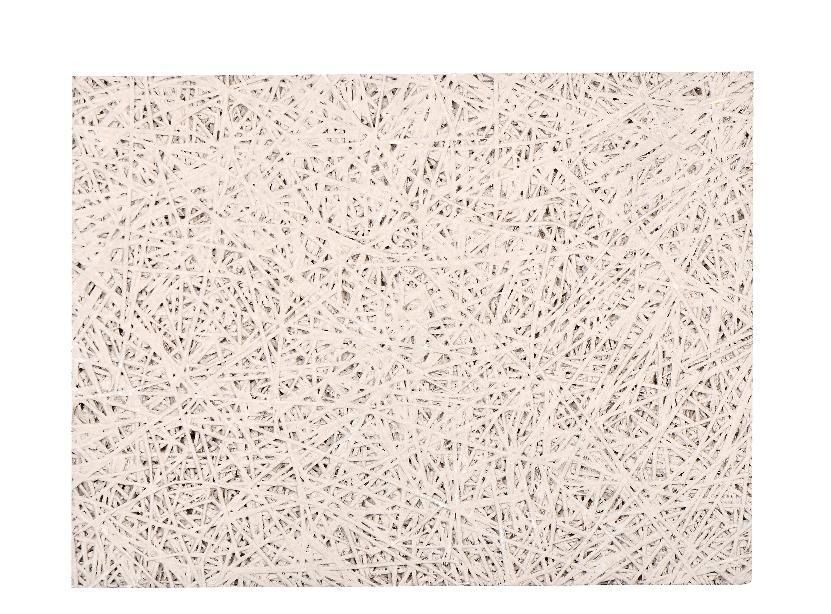 Tabla de cemento de lana de madera de fibra acústica de color borde cuadrado para soluciones de aislamiento acústico
