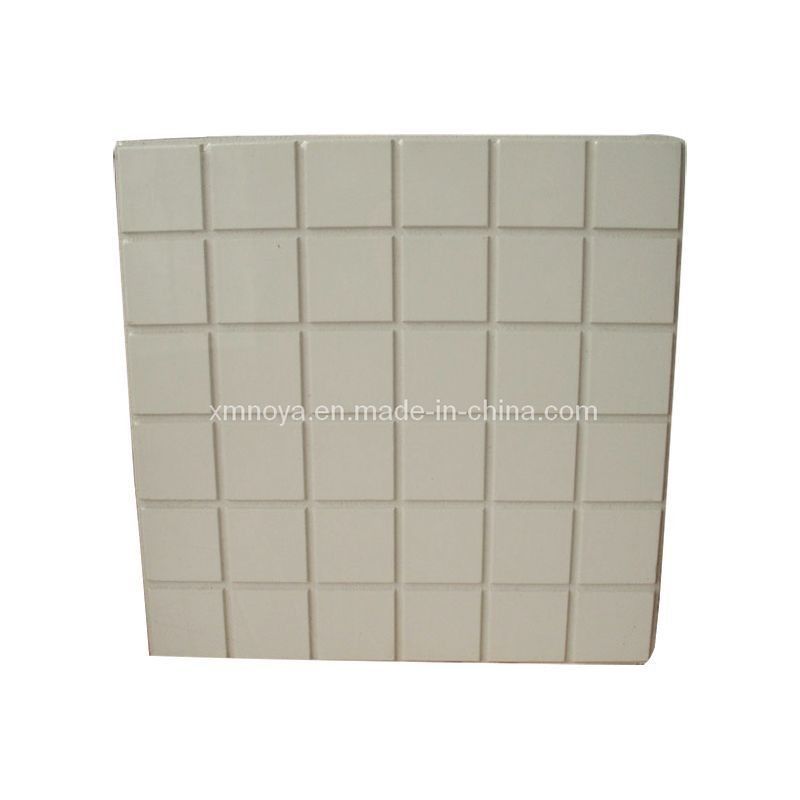 Tabla de techo perforada de lana mineral de 600 mm para absorción de sonido interior