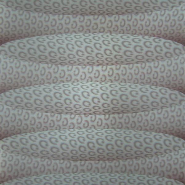 PD163 Panel 3D de interior de plástico de PVC para decoración de paredes / techos Tamaño 500 * 500 * 3.0mm
