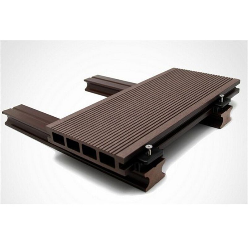 Decking de WPC para uso comercial y medioambiental HS140*30 en 12 colores estándar para su elección