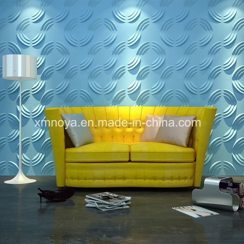 B1 Panes de revestimiento de pared acústico 3D decorativos a prueba de fuego de 500 mm x 500 mm para el fondo del sofá