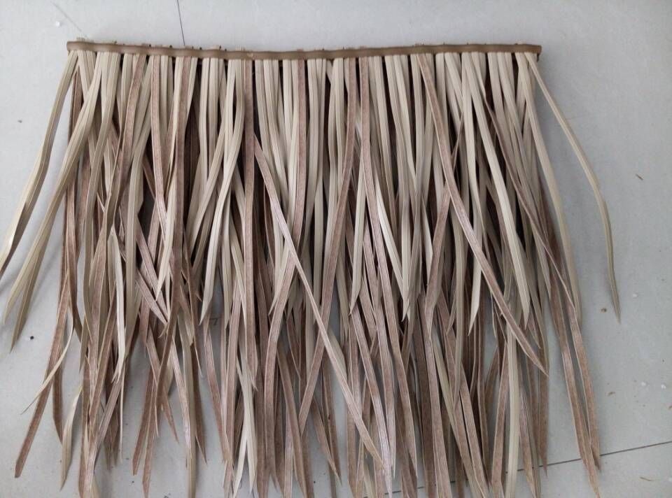 Decoración exterior Tejas de paja con características que nunca se desvanecen y larga vida útil