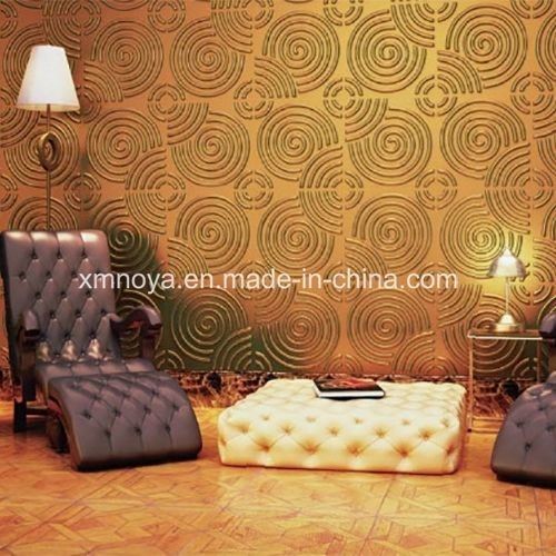 Panel de pared 3D personalizado para decoración de interiores, a prueba de fuego e insonorización acústica