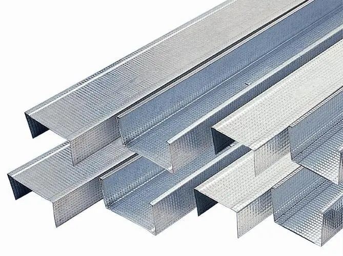 Quilla de acero galvanizado para el canal de luz de construcción 50*35/70*35/73*36mm Alturas 25mm