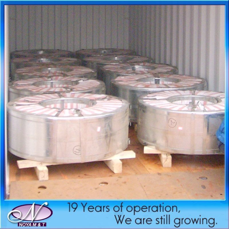 300 mm / 508 mm / 610 mm bobina ID bobinas de acero galvanizado con 0,18-2.0 mm de espesor